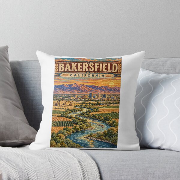 Aperçu de l'œuvre Bakersfield - Californie créée et vendue par GoodOldVintage.