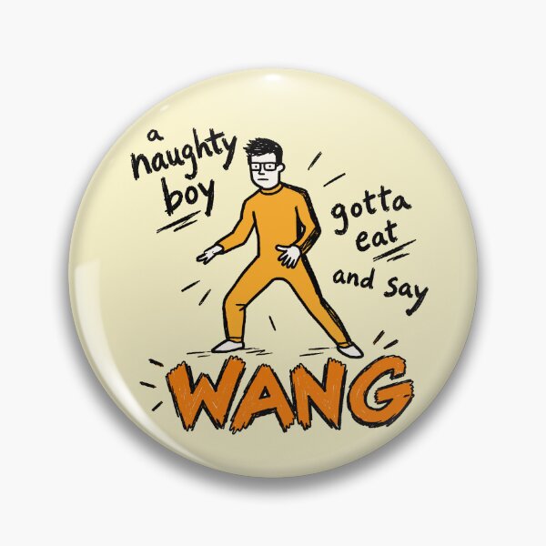 Item preview, Phil Wang – Un chico travieso tiene que comer y decir WANG designed and sold by gogopachinko.