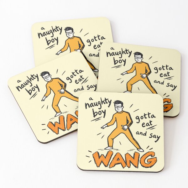 Item preview, Phil Wang – A Naughty Boy Gotta Eat and Say WANG designed and sold by gogopachinko.