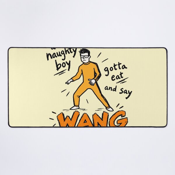 Item preview, Phil Wang – A Naughty Boy Gotta Eat and Say WANG designed and sold by gogopachinko.