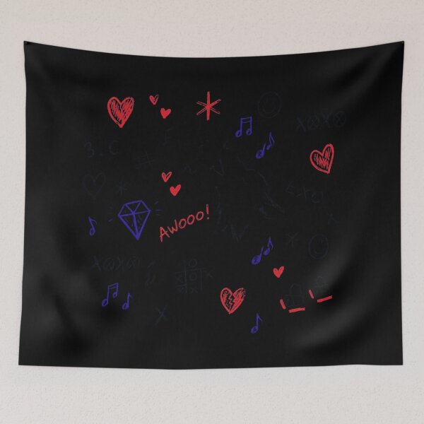 Item preview, Exo Doodle Pattern designed and sold by Jennie046Shelle.