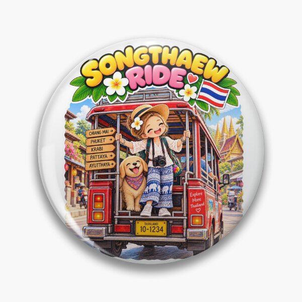Item preview, Paseo en Songthaew: Explora Tailandia como un local. designed and sold by Pali's shop.