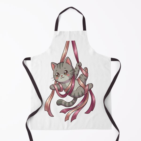 Item preview, Cute Cat Aerial Silk Acrobat designed and sold by Ella_Sketch.