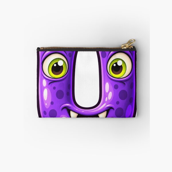 Item preview, Cute Spooky Halloween Letter U - Toothy Creature designed and sold by The198X.