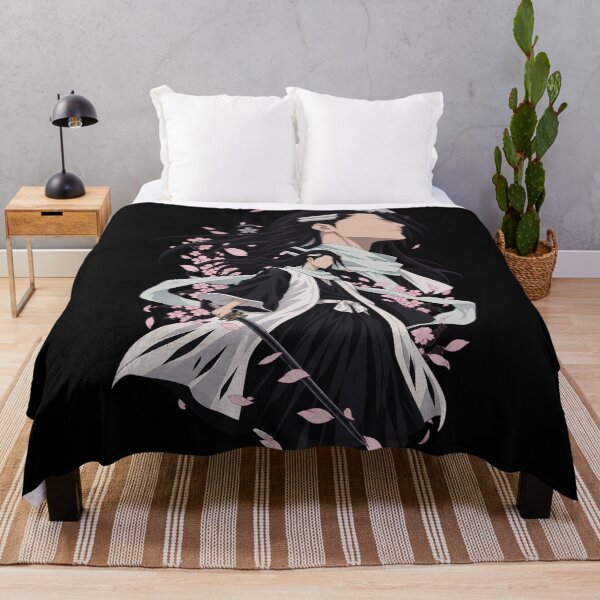 Item preview, Byakuya Kuchiki Cherry Blossom Poster – Bleach Art designed and sold by · GAMING SOUL ·.