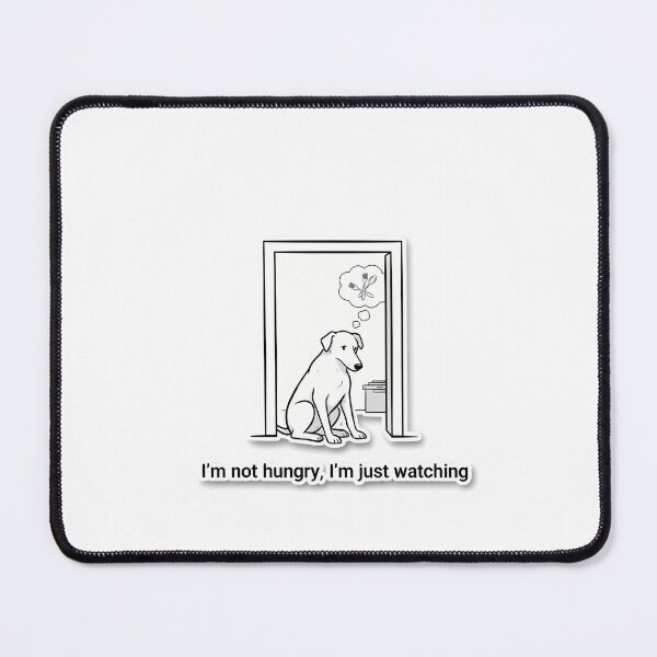 Item preview, Cartoon Dog Observing Food Prep designed and sold by NiftyWrx.