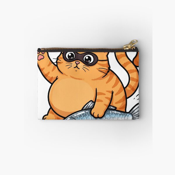 Item preview, Sneaky Burglar Cat Fish Heist Mischief designed and sold by Dlvznbm.