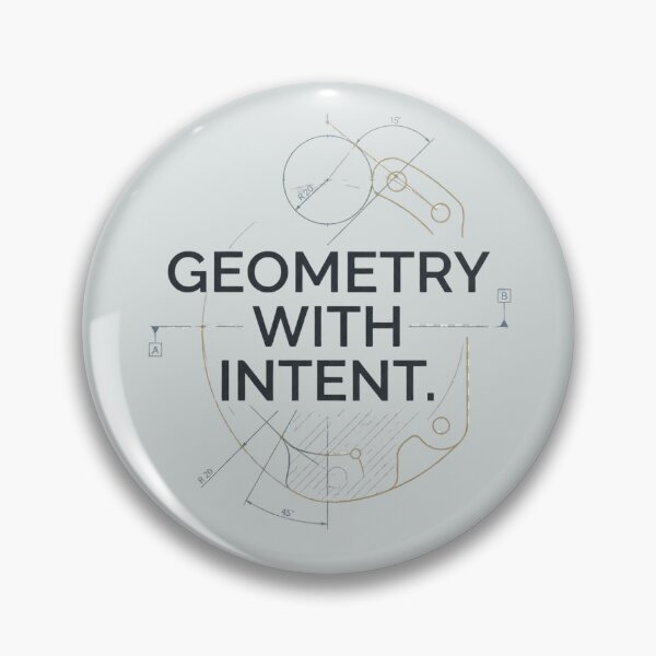 Item preview, Geometry With Intent CAD Engineer Technical Design designed and sold by Amr Darwish Graphic designer.