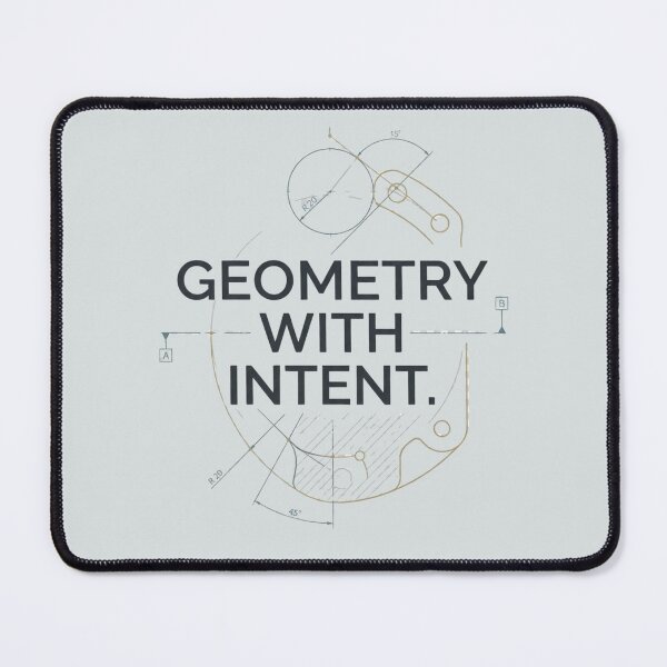 Item preview, Geometry With Intent CAD Engineer Technical Design designed and sold by Amr Darwish Graphic designer.