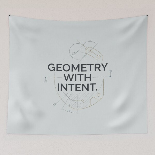 Item preview, Geometry With Intent CAD Engineer Technical Design designed and sold by Amr Darwish Graphic designer.