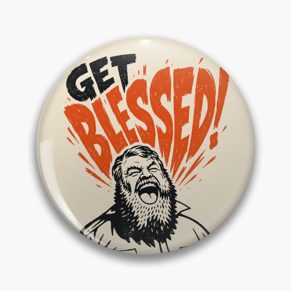 Artikelvorschau, Lass dich segnen! – Brian Blessed entworfen und verkauft von gogopachinko.