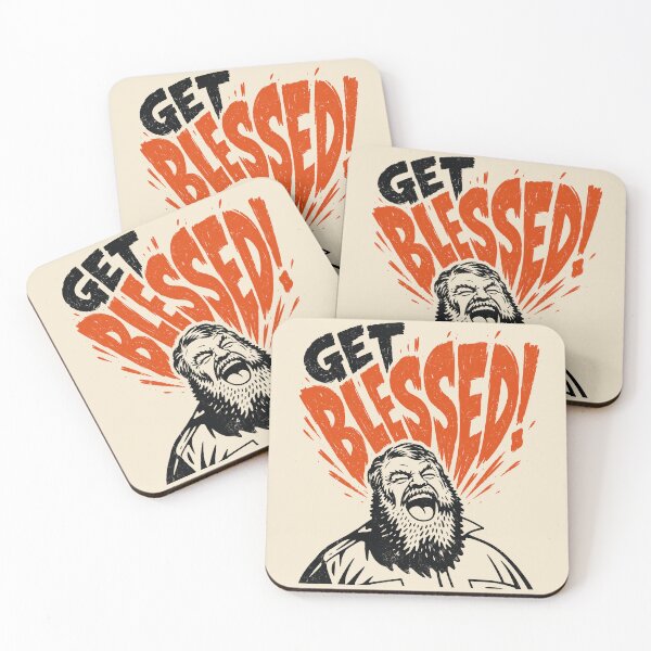 Item preview, GET BLESSED! – Brian Blessed designed and sold by gogopachinko.