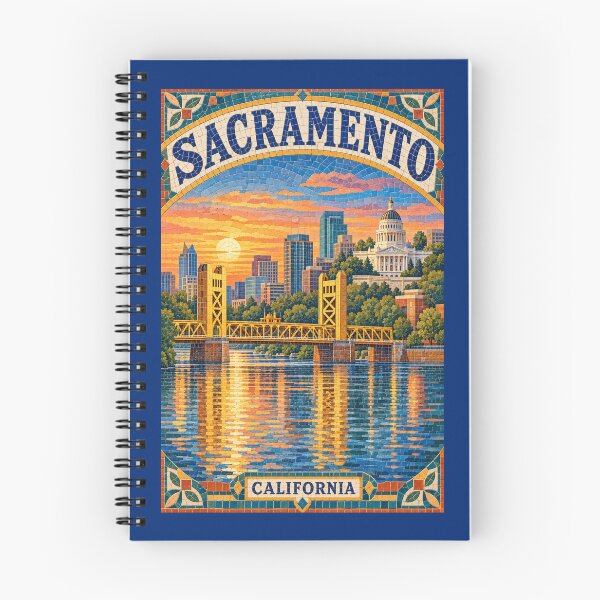 Item preview, Sacramento - California  designed and sold by GoodOldVintage.