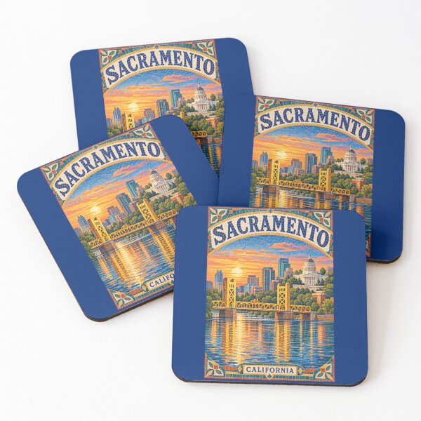 Item preview, Sacramento - California  designed and sold by GoodOldVintage.