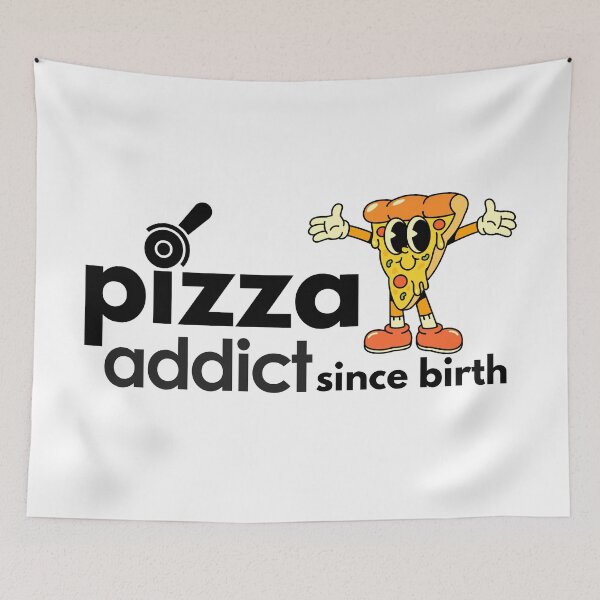 Item preview, Pizza Addict Since Birth. designed and sold by MPC-Mince-Pies.