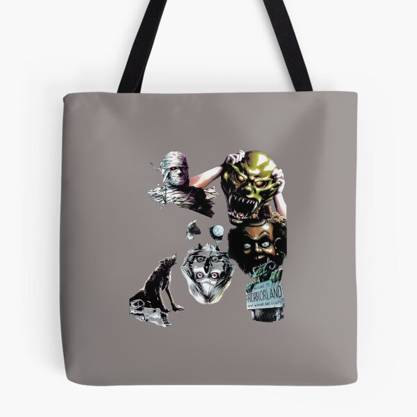 Item preview, Horrorland Collage Monster Mashup T-Shirt-44 designed and sold by SergejKalino.