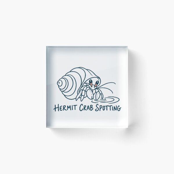 Item preview, Hermit Crab Spotting at Low Tide designed and sold by Chase The Trend.