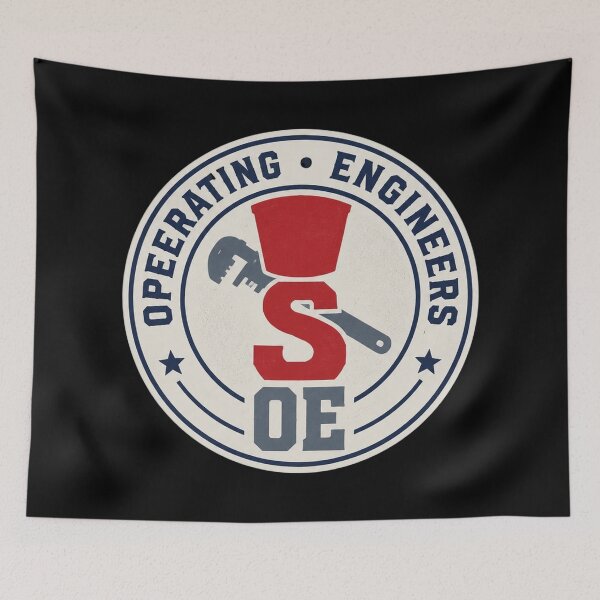 Item preview, Operating Engineers Crest designed and sold by Pria1960.