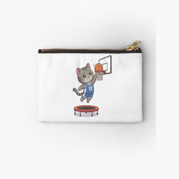 Item preview, Cute Cat Playing Basketball Slam designed and sold by Ella_Sketch.