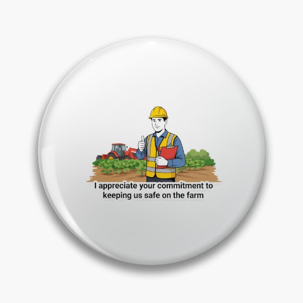 Item preview, Safe on the Farm Thumbs Up designed and sold by NiftyWrx.
