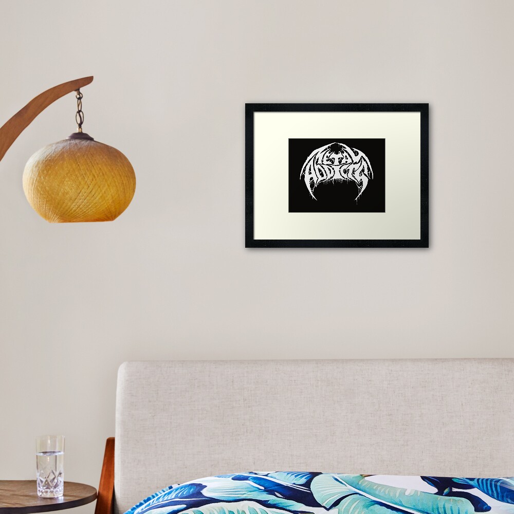 Item preview, Framed Art Print designed and sold by metaladdicts.