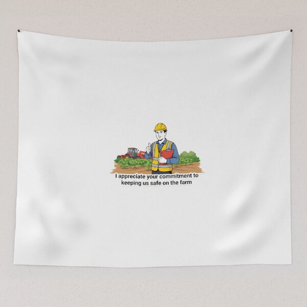 Item preview, Safe on the Farm Thumbs Up designed and sold by NiftyWrx.