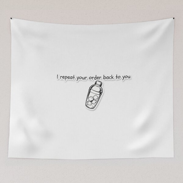 Item preview, Cocktail Shaker Quote Art designed and sold by NiftyWrx.