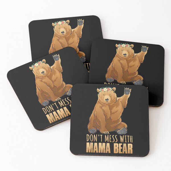Item preview, Don'T Mess With Mama Bear Sticker designed and sold by alliana-drain.