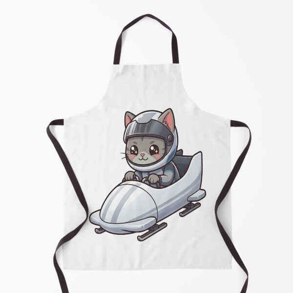 Item preview, Cute Cat Racing Bobsled Sled designed and sold by Ella_Sketch.