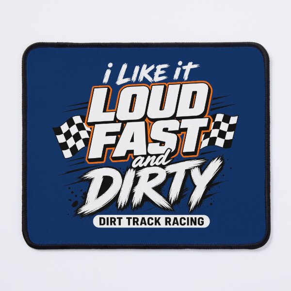 Item preview, Loud Fast And Dirty Dirt Track Racing Sprint Car Clay designed and sold by milesstanle.