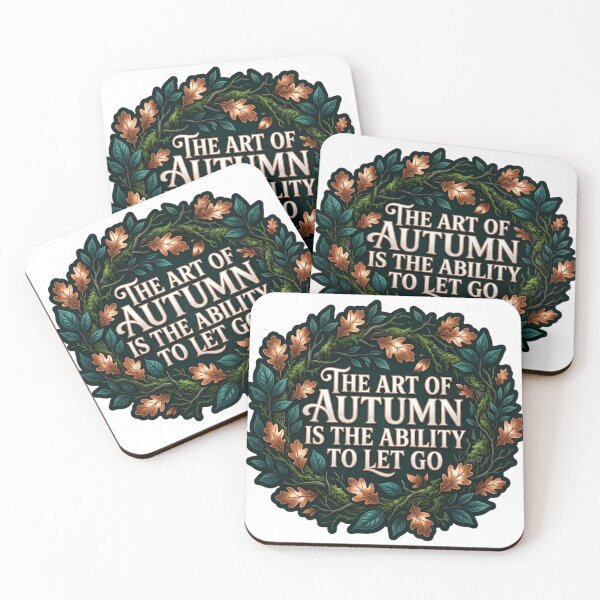 Item preview, Autumn Foliage Wreath Quote designed and sold by OlesiaCraft.