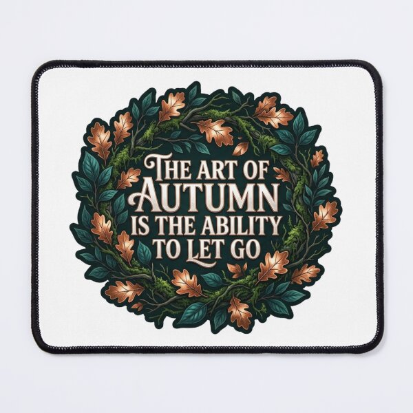 Item preview, Autumn Foliage Wreath Quote designed and sold by OlesiaCraft.