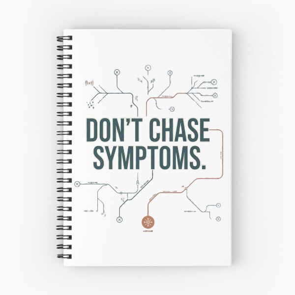 Item preview, Don't Chase Symptoms Troubleshooting Reliability Engineer designed and sold by Amr Darwish Graphic designer.
