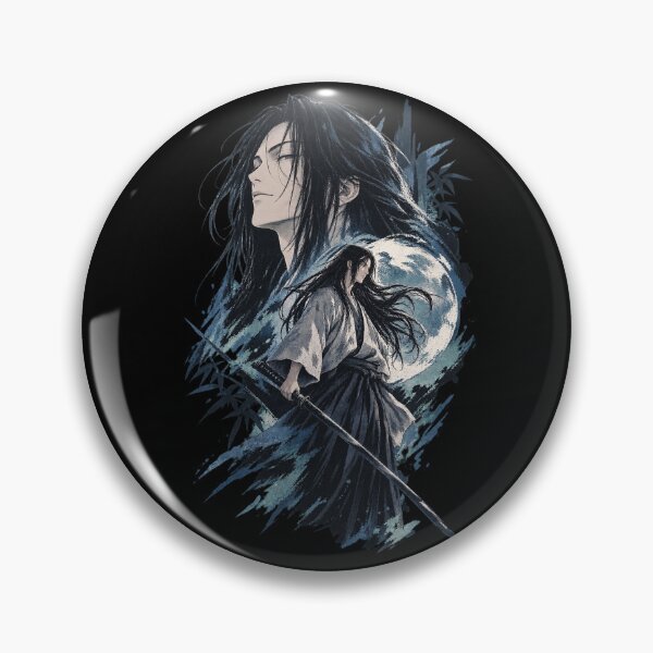 Item preview, Póster con la silueta de Sasaki Kojiro – Arte del manga Vagabond designed and sold by · GAMING SOUL ·.