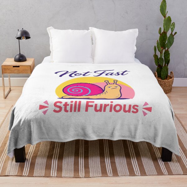 Item preview, Not Fast Still Furious Cute Funny Racing Snail Parody designed and sold by milesstanle.