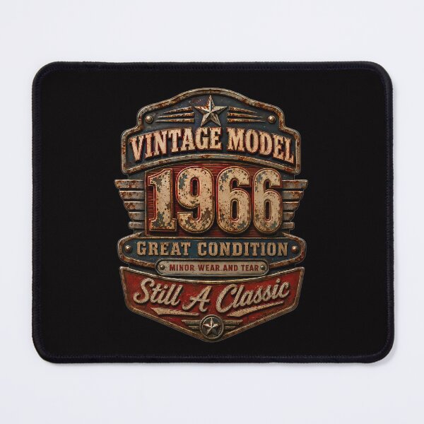 Item preview, Vintage Model 1966 - Still A Classic Distressed Retro Birthday Gift designed and sold by FernaRoje.