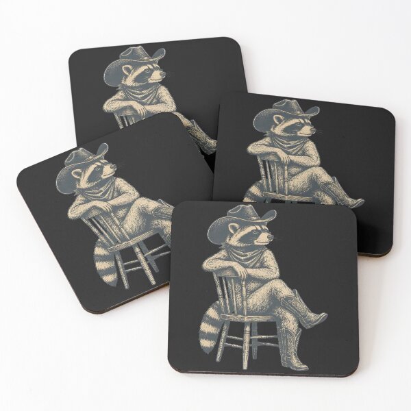 Item preview, Raccoon Vintage Cowboy Cowgirl Funny This Raccons Men Women designed and sold by MOHAMED FRASER.