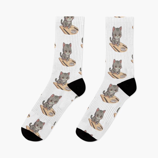 Item preview, Cute Cat Playing Mini Bowling designed and sold by Ella_Sketch.