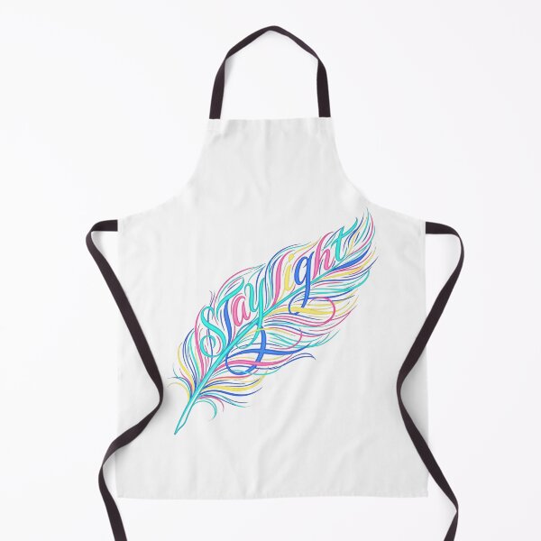 Item preview, Stay Light Feather Typography – Colorful Inspirational Boho Design designed and sold by CreativeArtisanPrints Shop.