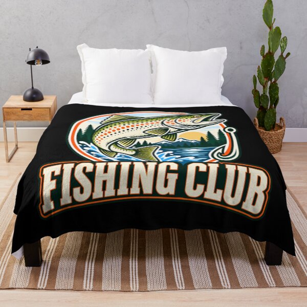 Item preview, Fishing Club Trout Lake Sunset Outdoor Fisherman designed and sold by Photo-Sphere101.