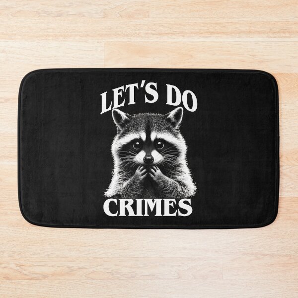 Item preview, Art Raccoon Let's Do Crimes Funny Mischievous Animal designed and sold by MOHAMED FRASER.