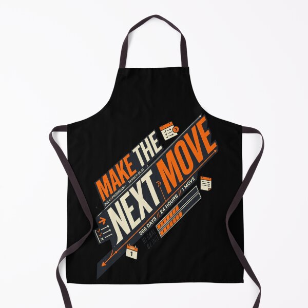 Item preview, Make The Next Move New Year Goal Setting Typography Design designed and sold by @SHINTOSARTSTORE.
