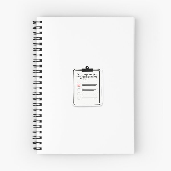 Item preview, Pilot's Delayed Flight Checklist designed and sold by NiftyWrx.