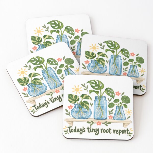 Item preview, Today's Tiny Root Report – Houseplant Propagation designed and sold by Chase The Trend.