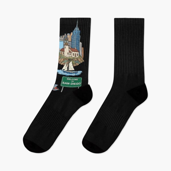 Item preview, San Diego Souvenir Artistic California Lover San Diego designed and sold by DSWShirts.