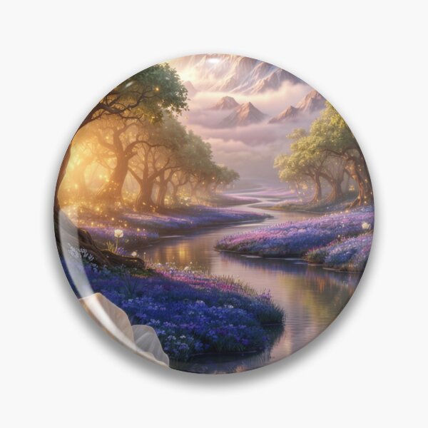 Item preview, River of Dreams - Enchanted Mystic Forest Landscape designed and sold by nhk999.