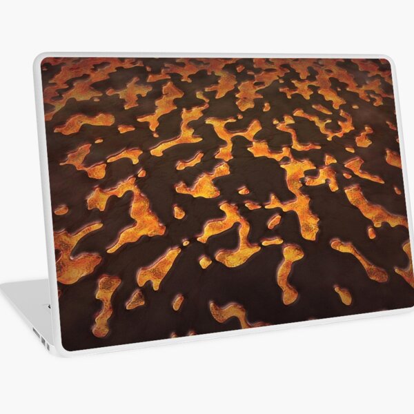 Lava Eruption Laptop Skin