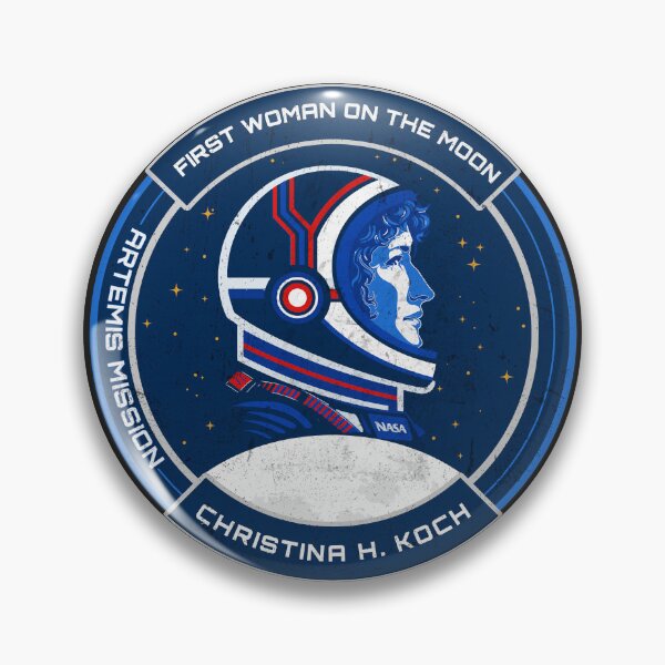 Item preview, Christina H. Koch: First Woman On The Moon (Artemis Mission) designed and sold by BGALAXY.