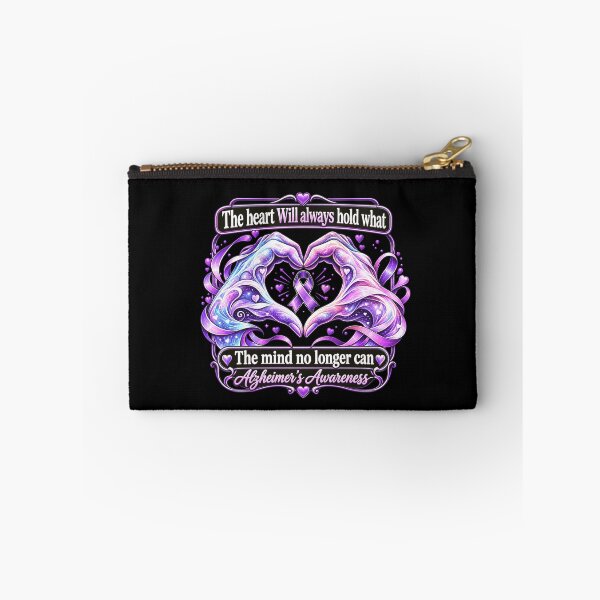 Item preview, The Heart Will Always Hold What The Mind No Longer Can Alzheimer's Awareness Caregiver Support designed and sold by FolkGraphics.