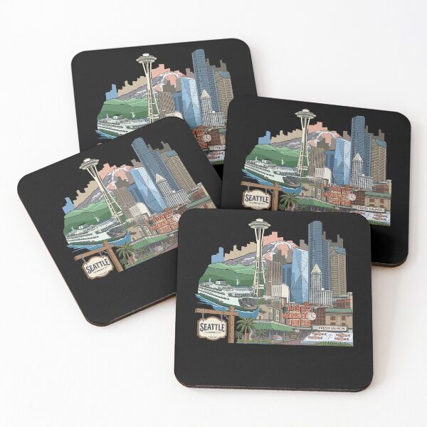 Item preview, Seattle Souvenir Women Washington Travel Men Seattle designed and sold by DSWShirts.
